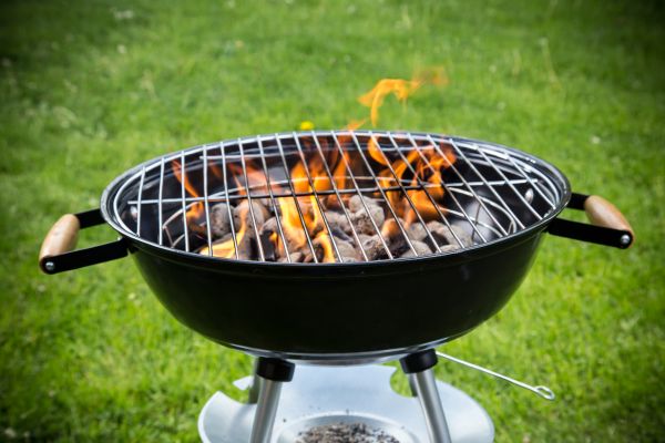 Charcoal Grill Assembly in Goshen